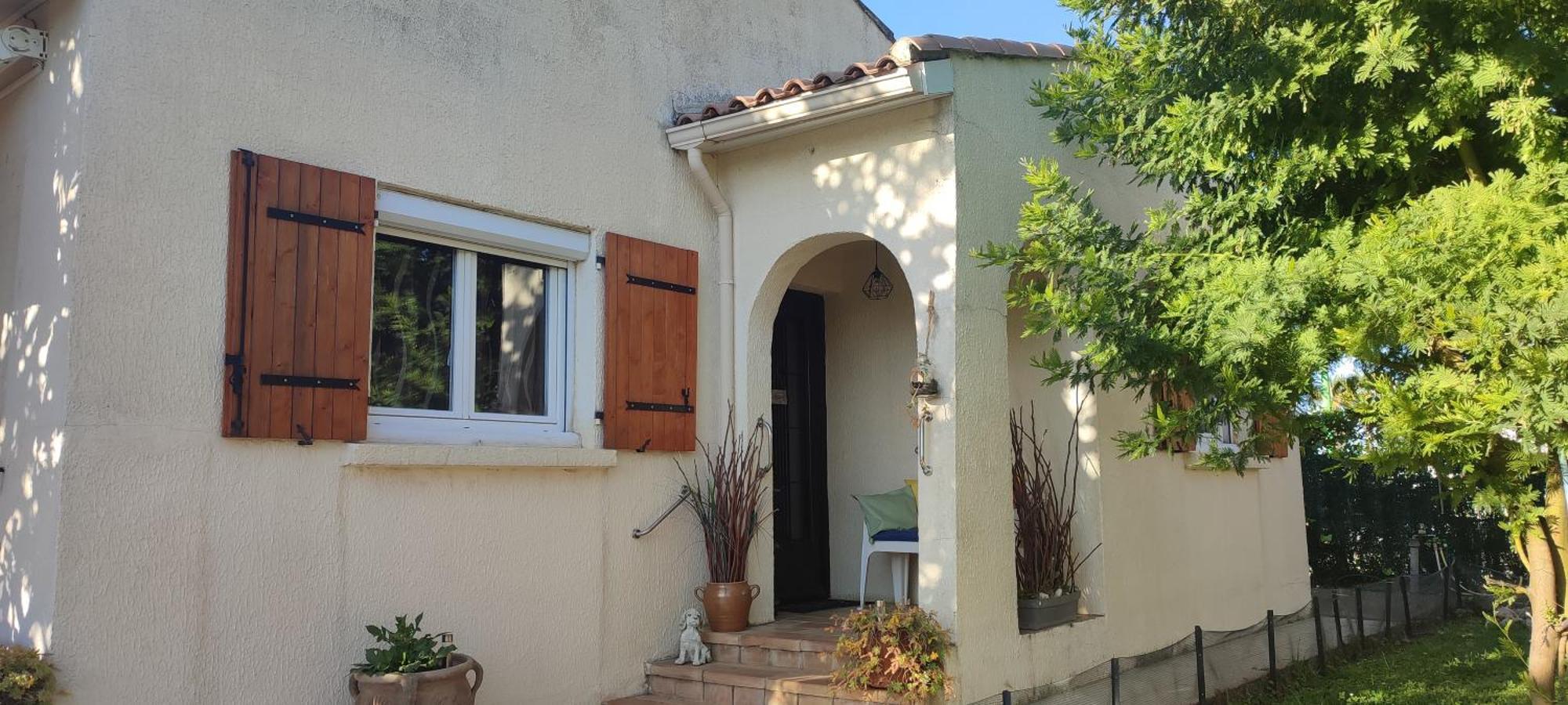 Maison T2 Avec Petit Jardin Dans Impasse Calme Baillargues Extérieur photo